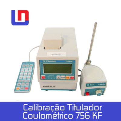 Calibração Titulador Coulométrico 756 KF