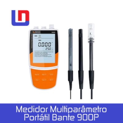 Medidor Multiparâmetro Portátil Bante 900P bante 900p 3