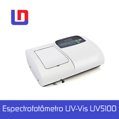 Calibração de Espectrofotômetro UV-Vis espectrofotometro uv vis UV5100 01