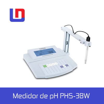 Medidor de pH PHS-3BW medidor de ph phs 3bw 1