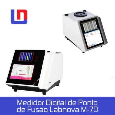 Medidor Digital de Ponto de Fusão Labnova M-70 ponto de fusão M70 2
