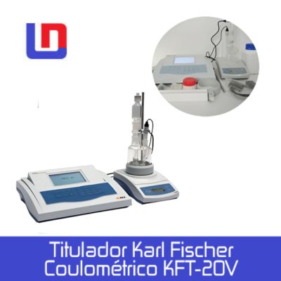 Titulador Karl Fischer Coulométrico KFT-20V titulador karl fischer coulometrico kft20v 3