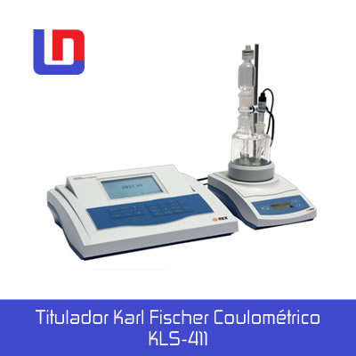 Titulador Karl Fischer Coulométrico KLS-411 titulador karl fischer coulometrico kls 411 1