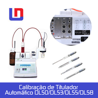Calibração de Titulador Automático DL50/DL53/DL55/DL58