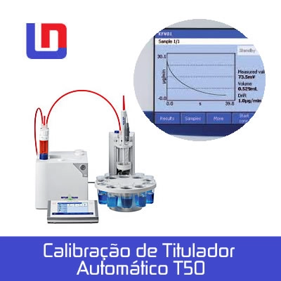 Calibração de Titulador Automático T50 calibracao de titulador automatico t50 2