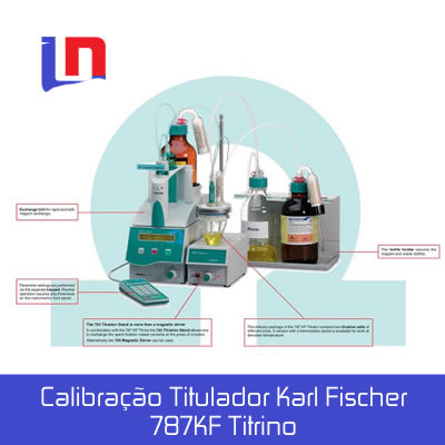 Calibração de Titulador Karl Fischer 787KF Titrino calibracao de titulador karl fischer 787KF titrino 2