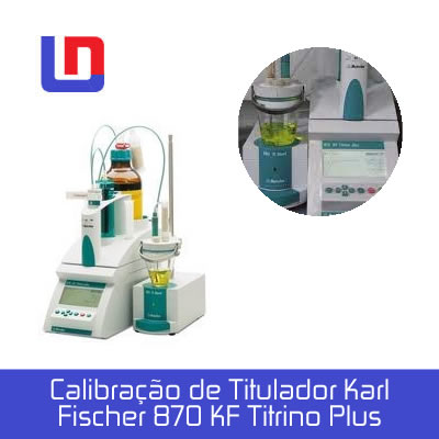 Calibração de Titulador Karl Fischer 870 Titrino Plus calibracao de titulador karl fischer 870 titrino plus 3