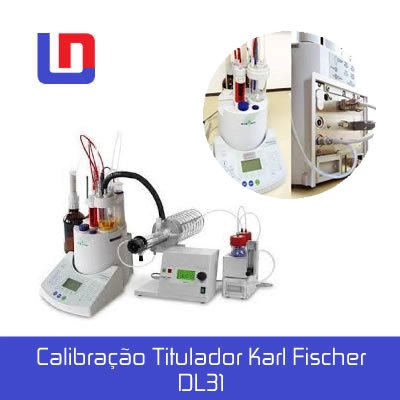 Manutenção de Karl Fischer calibracao de titulador karl fischer dl31 mettler 3