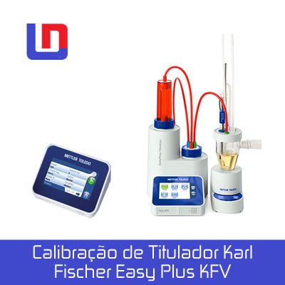 Calibração de Tituladores calibracao de titulador karl fischer easyplus kfv 1