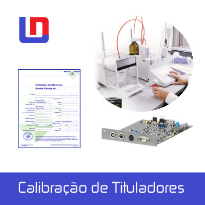 Calibração de Tituladores Potenciométricos