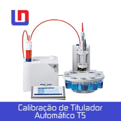 Calibração de Titulador Automático T5 calibracao titulador automatico t5 2