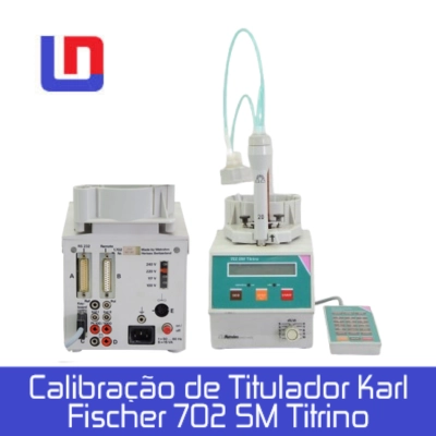 Calibração de Titulador KF 702 SM Titrino calibração titulador kf 702 sm titrino 1