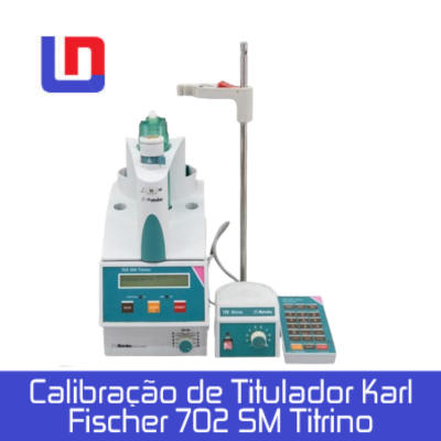 Calibração de Titulador Karl Fischer 702 SM Titrino calibração titulador kf 702 sm titrino 2